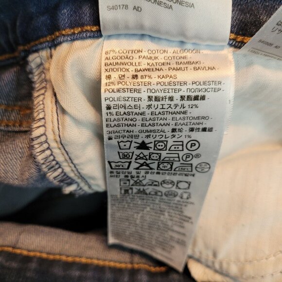 Levi's Jeans Size 31 Boyfriend Mid Rise Medium Light Wash Stretch Denim - Picture 5 of 12